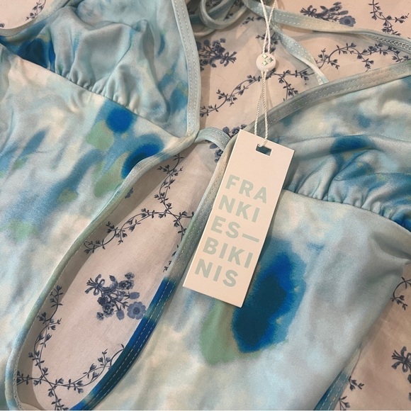 Frankie’s Bikinis | NWT Amanda Satin One Piece - Picture 2 of 9